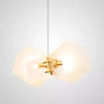Подвесной светильник (люстра) Gabriel Scott Welles Glass L2 ImperiumLoft 40.2275-0 (123396-22)