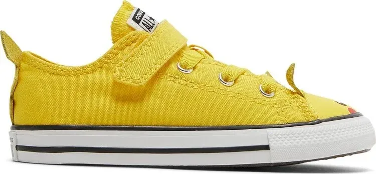 Кроссовки Converse Pokemon x Chuck Taylor All Star Low Easy-On TD Pikachu, желтый