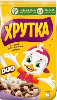 Готовый завтрак хрутка 230 г шарики дуо пакет