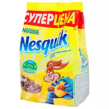 Готовый завтрак несквик 700 г шоколадный нестле м/у