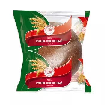 Хлеб Ржано-пшеничный подовый 650 г М4