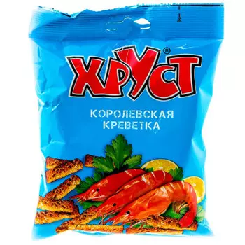 Гренки хруст 40 гр королевская креветка