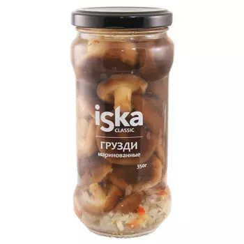 Грибы иска 350 г грузди ст/б