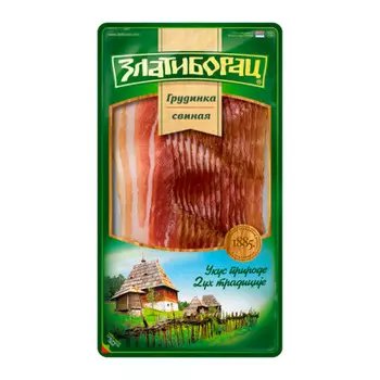 Грудинка свиная 80г с/к златиборац