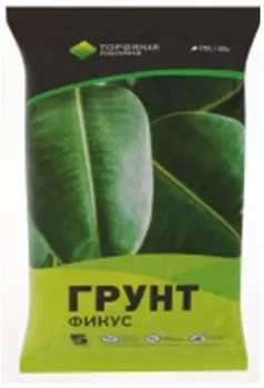 Грунт почвенный фикус 5 л торфяная поляна