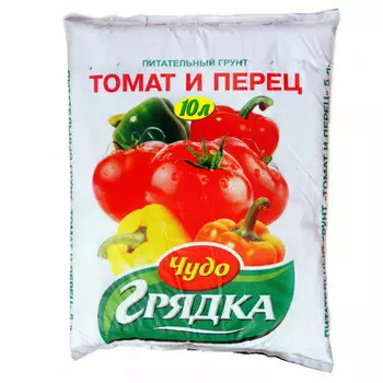 Грунт торфяной томат и перец 10л селигер