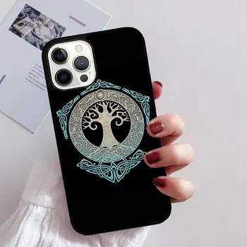 Чехол для телефона Viking Ragnar Lodbrok Odin Ravens для iPhone 11 12 13 14 Pro Max mini XR XS SE 2020 6 7 8 Plus Samsung S21 S22 Coque iPhone 6plus