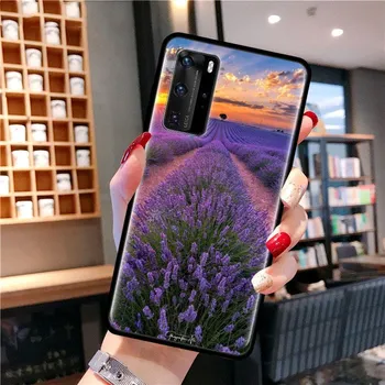 Лавандовый чехол для Samsung Galaxy A51 A71 M31 A41 A31 A11 A01 M51 M21 M11 M40, черный мягкий чехол для телефона Fundas Samsung A20