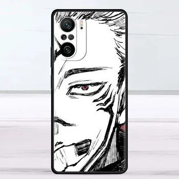 Чехол для Xiaomi Redmi Note 11 9S 10 9 8 7 9A 9C 9i K40 8T 10C 9T K50 силиконовый чехол для телефона милый дзюдзюцу кайсен аниме Redmi Note 10 5G