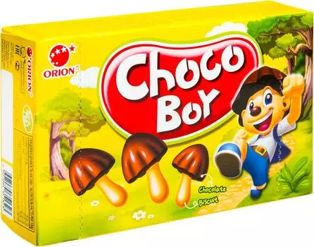 Печенье Choco Boy 45г - Vprok.ru Перекрёсток