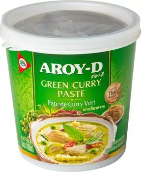 Паста Aroy-D Карри зеленая 400г