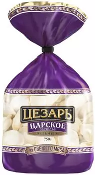 Пельмени Цезарь Царское Застолье 750г. Закажите онлайн!