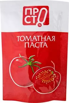 Паста томатная ПРОСТО 70г - Vprok.ru Перекрёсток