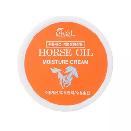 EKEL Крем для лица с Лошадиным жиром Восстанавливающий Moisture Cream Horse Oil 100.0