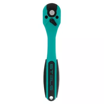 Ключ-трещотка Stels 14028, 1/4", 72 зуба, с быстрым сбросом