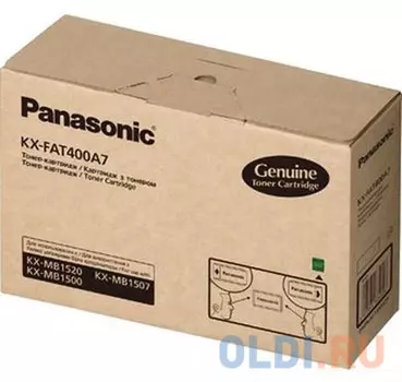 Картридж Panasonic KX-FAT400A7 1800стр Черный