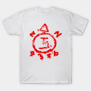 T Shirt Women Enochian Sigil Harajuku Print Kawaii Tshirt Summer Short Sleeve Female T-Shirt Top Tee S