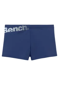 Bench Плавки-боксеры с надписью Bench, синий