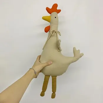 Мультяшный жираф тканевая кукла животное щенок спящий с кошками игровой домик игрушка подарок на день рождения кукла в скандинавском стиле giraffe