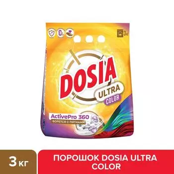 Стиральный порошок Dosia Ultra Color 3кг