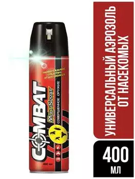 Средство для борьбы с насекомыми Combat MultiSpray универсальное 400мл