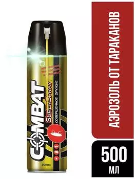 Средство для борьбы с насекомыми Combat SuperSpray 500мл