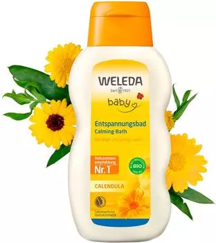 Средство для купания Weleda с календулой детское 200мл