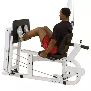 Жим ногами горизонтальный для Body Solid EXM4000S в комплекте со стеком 95 кг