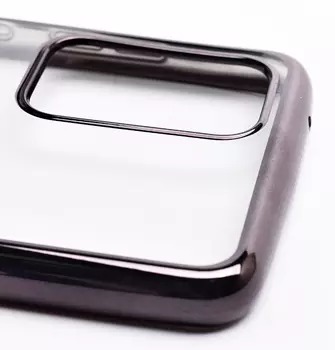 Чехол-накладка Activ Pilot для смартфона Samsung SM-A525 Galaxy A52, пластик/силикон, прозрачный/черный