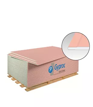 Гипсокартон Vetonit (Gyproc) 2500х1200х12,5 мм огнестойкий