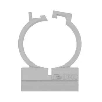Фиксатор для труб 16 мм DKC двухкомпонентный серый (100 шт.) (51116DIY)