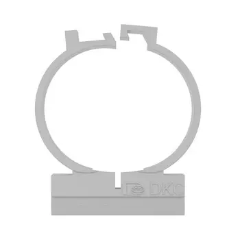 Фиксатор для труб 32 мм DKC двухкомпонентный серый (50 шт.) (51132DIY)