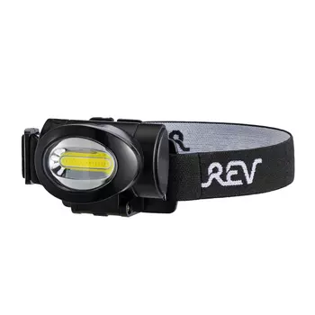 Фонарь налобный Ritter светодиодный 1 LED 5 Вт на батарейках AAA пластик 3 режима (29089 6)