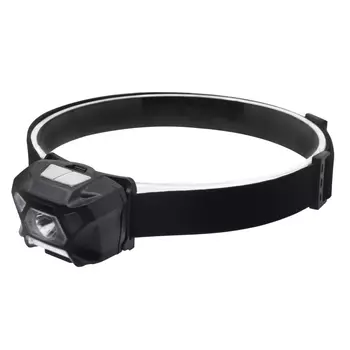 Фонарь налобный Ritter светодиодный 2 LED 3 Вт аккумуляторный Li-Pol 1200 мАч пластик 5 режима (56208 9)