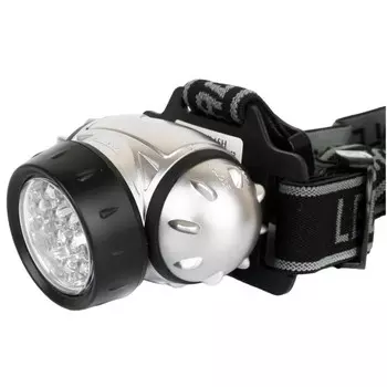 Фонарь налобный Ultraflash LED5352 светодиодный 14 LED 0,7 Вт на батарейках ААА пластик 4 режима (LED5352)
