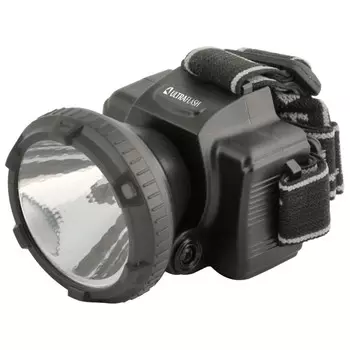 Фонарь налобный Ultraflash LED5366 светодиодный 1 LED 0,5 Вт аккумуляторный SLA 400 мАч пластик 2 режима (LED5366)