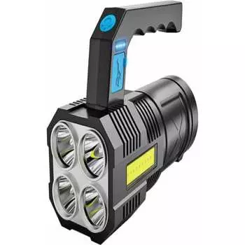 Фонарь ручной Ultraflash (LED53766) светодиодный 5 LED 3 Вт аккумуляторный Li-Ion 1000 мАч пластик 4 режима