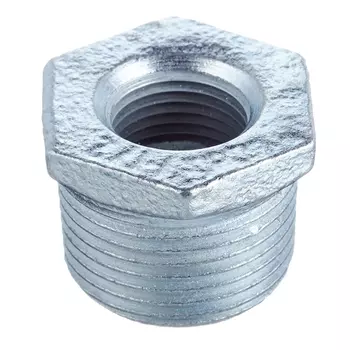 Футорка Gebo Platinum (241-25V) 1 НР(ш) х 1/2 ВР(г) чугунная оцинкованная