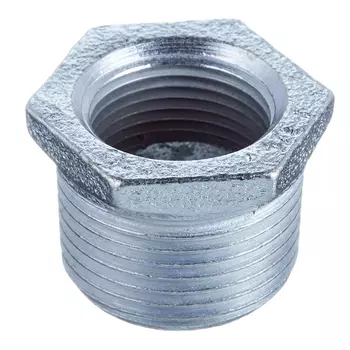 Футорка Gebo Platinum (241-26V) 1 НР(ш) х 3/4 ВР(г) чугунная оцинкованная