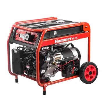 Генератор бензиновый Hammer GN7000ET 6 кВт с электростартером (522793)