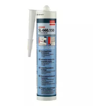 Герметик Cosmofen SL-660.150 Жидкий пластик 345 белый 305 г
