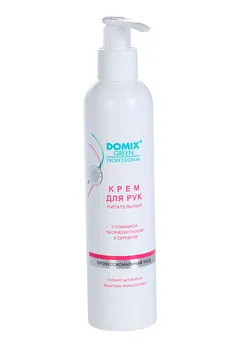 Крем д/рук DOMIX GREEN PROFESSIONAL пит с ромашкой/тысячелистник/наносереб, 250 мл