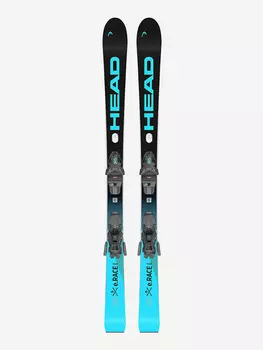 Горные лыжи с креплениями Head WC e.Race Team SW JRS + JRS 7.5 GW 24/25, Синий