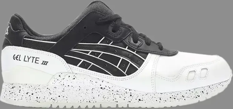 Кроссовки gel lyte 3 'oreo pack' Asics, черный