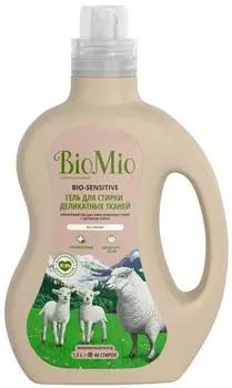 Гель для стирки BioMio Bio-Sensitive для деликатных тканей 1.5л