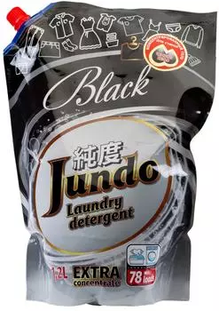 Гель для стирки черного белья Jundo Black 1.2л