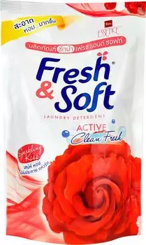 Гель для стирки Lion Thailand Fresh&Soft Искристый Поцелуй 400мл