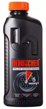 Гель для удаления засоров Deboucher Дебошир 5 минут 1л