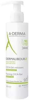 Гель для умывания A-Derma Dermalibour + Cica пенящийся 200мл