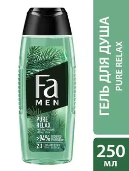 Гель для душа Fa Men Pure Relax 2-в-1 с ароматом хвои 250мл